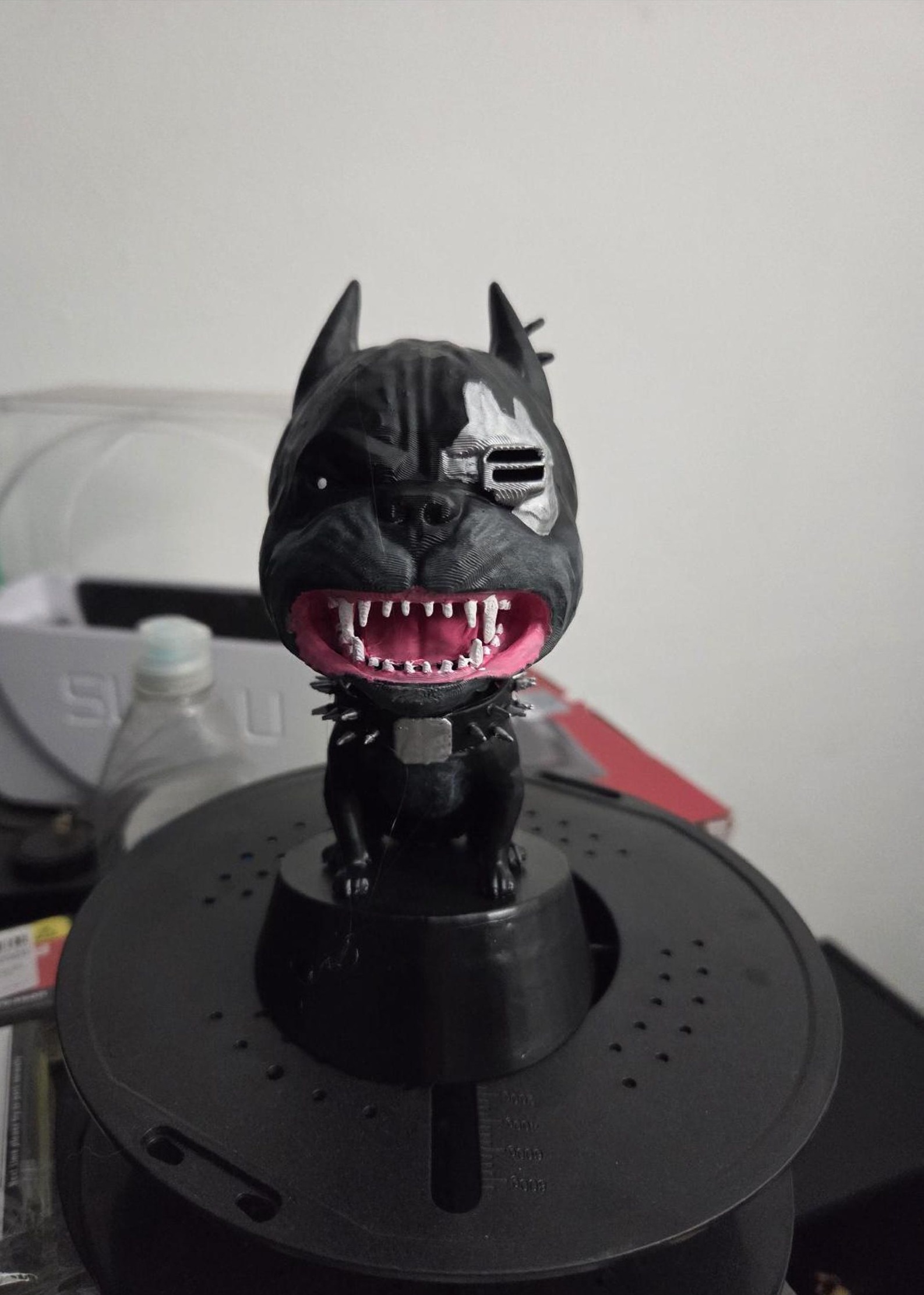 Gothic Dog Figurine